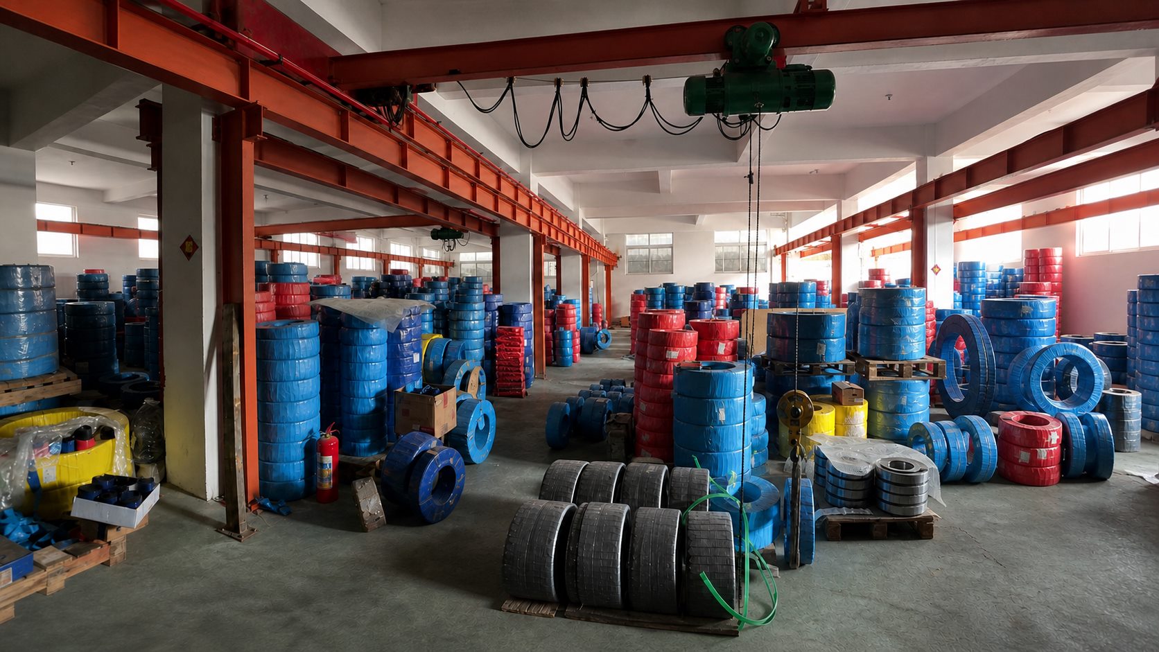 QLGO spherical roller bearing warehouse and stock storage